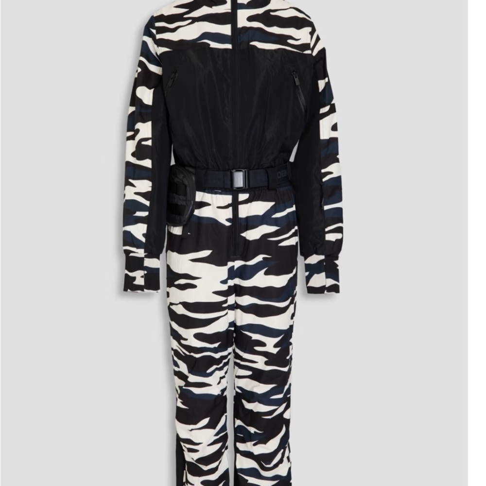 NWT Holden Black and White Zebra Ski Suit + belt bag - Picture 5 of 9